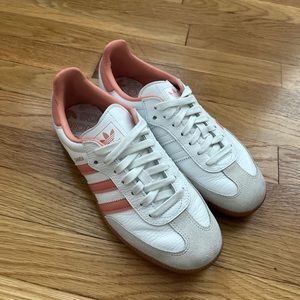 Adidas Women’s White Sambas - Size 7